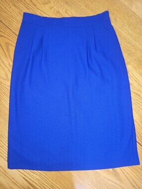 ✨️ Bellessa Blue Midi Skirt sz 14